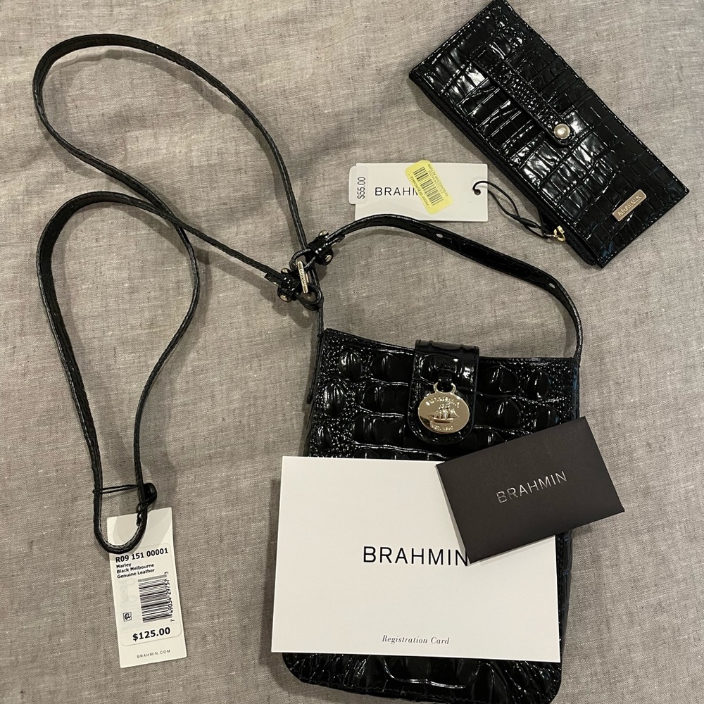 Brahmin Purse and matching wallet
